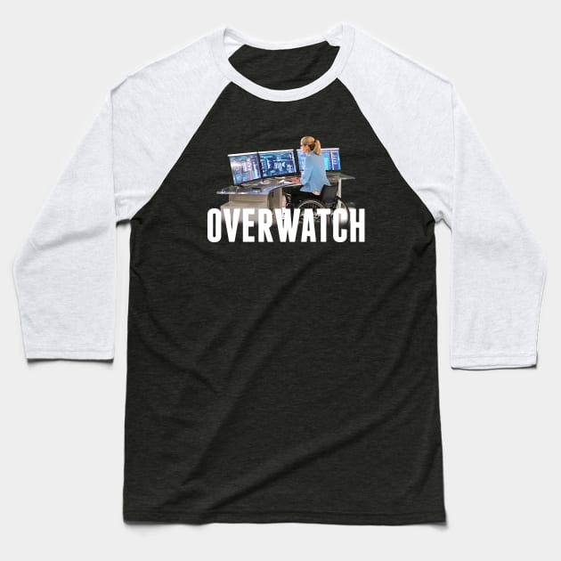 Overwatch - Felicity Smoak Baseball T-Shirt by FangirlFuel